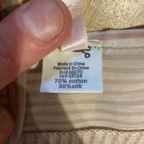 Urban Outfitters Sparkle & Fade pink striped chemise, size M - Picture 6 of 10